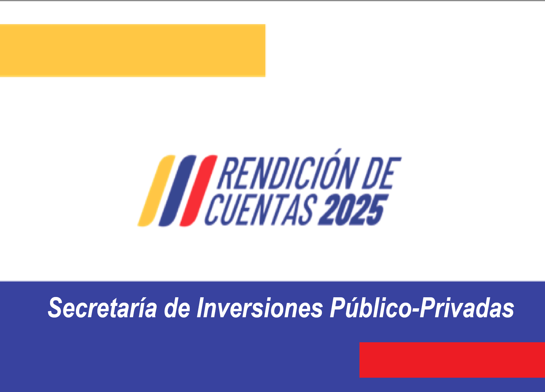 Rendición de cuentas 2025
